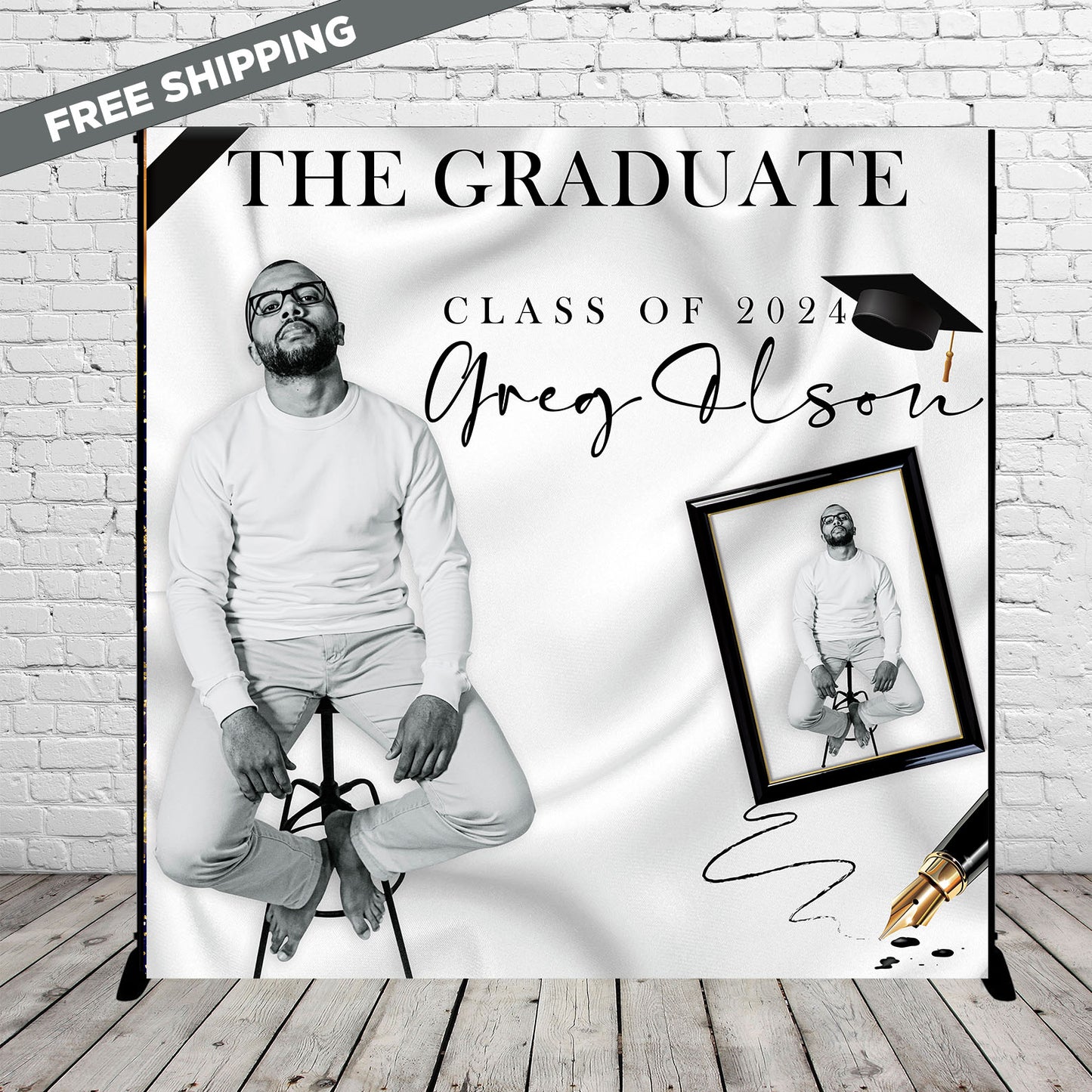 Graduation Step and Repeat