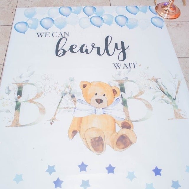 Floor Decal sticker, Removable sticker, Removable vinyl sticker, Floor Sticker, Birthday backdrop, Birthday step and Repeat, Photo backdrop