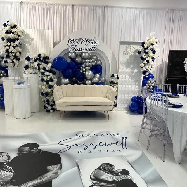 Prom Backdrop and Decal,Prom Step and Repeat, Orange Silver backdrop, Graduation step repeat, bundle, prom bundle, Prom send off backdrop