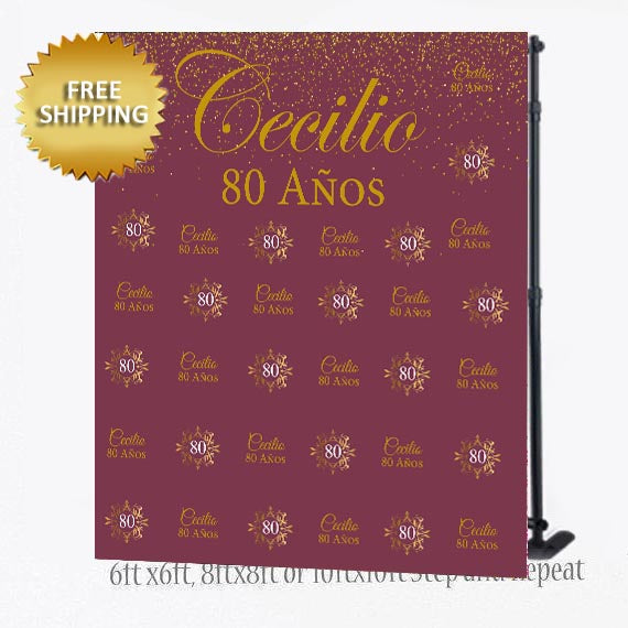 Fleur de lis Backdrop, Sweet 16 Backdrop, 8X8 Photo Booth backdrop, 50th Birthday Backdrop, 40 Birthday Step and Repeat, Prom photo booth