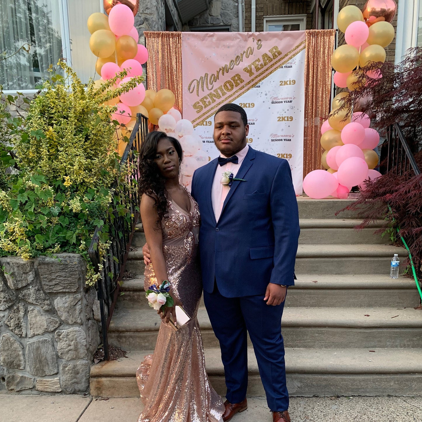 2020 Prom Custom step and repeat backdrop