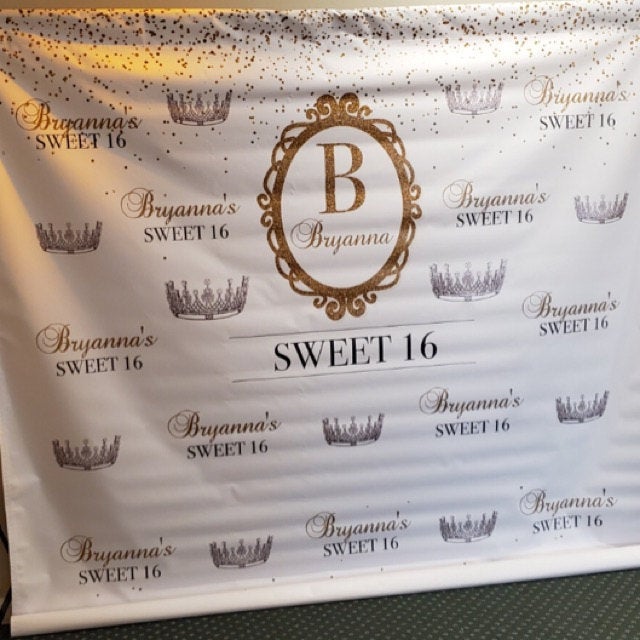 Fleur de lis Backdrop, Sweet 16 Backdrop, 8X8 Photo Booth backdrop, 50th Birthday Backdrop, 40 Birthday Step and Repeat, Prom photo booth