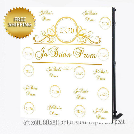 Prom Photo Booth Step and Repeat, 2K19 Prom Step and Repeat,Prom backdrop, Prom Tux backdrop, Photo Props, Printable, Wedding