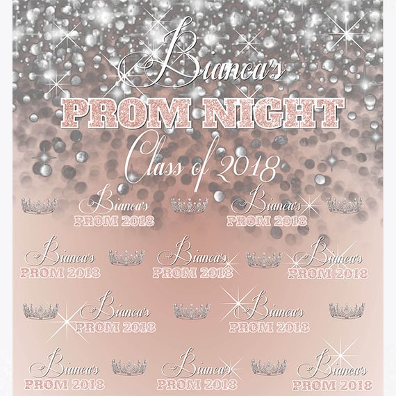 Custom 8X8 Photo Booth backdrop, Sweet 16 Birthday photo booth, Prom Step and Repeat, Rose Gold Backdrop, Printable Backdrop, Paris Backdrop