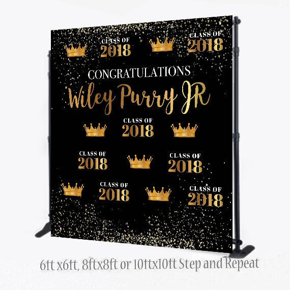 Custom 8X8 Photo Booth backdrop, Graduation Step and Repeat, Sweet 16, photo booth, Birthday Backdrop, Printable Backdrop, Senior Prom