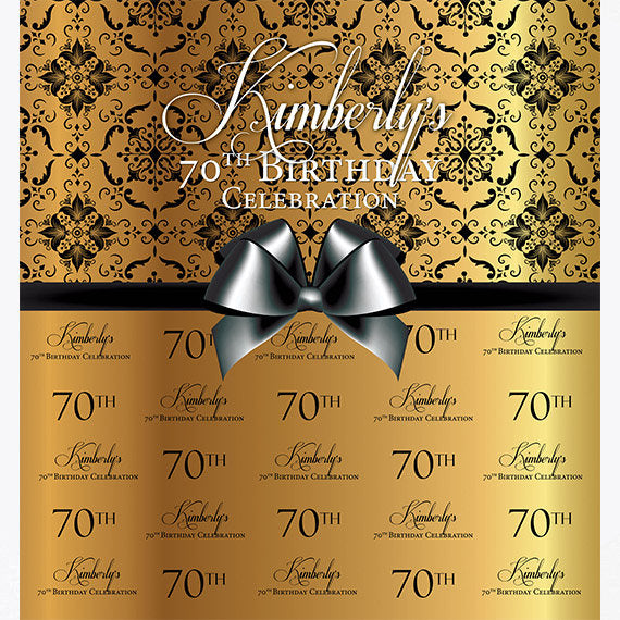 Elegant Backdrop, Custom 8x8 FEET Photo Booth Step and Repeat, Sweet 16 Backdrop, Birthday Step and Repeat, Photo Props, Printable, Wedding