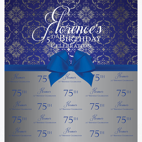 Classy Backdrop, Custom 8x8 FEET Photo Booth Step and Repeat, 50th Birthday Backdrop, Birthday Step and Repeat, Photo Props, Printable,40th