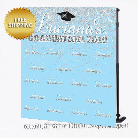 Graduation, Graduation Backdrop, Class of 2019 Backdrop, Graduation Step and Repeat, class of 2019, Printable Backdrop,Trunk Party backdrop