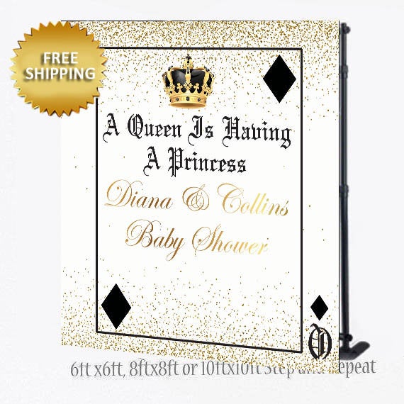 Baby Shower Backdrop, Cards Backdrop, 50th Backdrop,Royalty Back drop, Casino Backdrop, Casino Stet and Repeat, Step and repeat backdrop