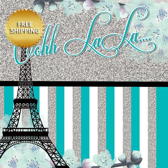 Eiffel Tower backdrop, Ooh La la backdrop,Paris step and repeat, custom Step and Repeat, Sweet 16 Birthday, prom backdrop, Ooh la la step