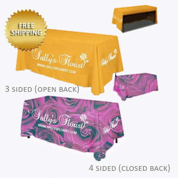 Table Runner, Runner for table, Custom table clothTable cloth for trade shows, Expos Table cloth,Table runner, Custom table cloth for expos