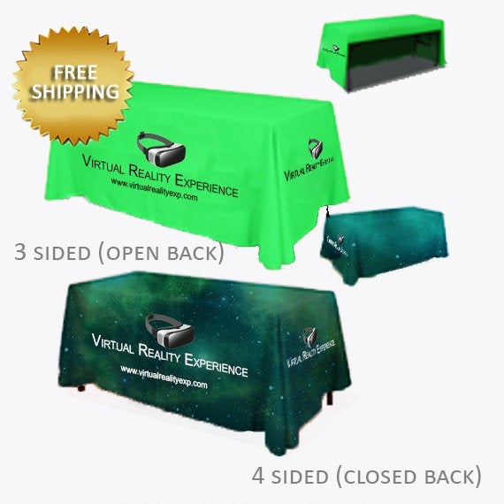 Custom Expo Table cloth, Table cloth for trade shows,Runner for table, Tablecloth Craft Show, Wedding Banquet Cloth, Custom Table Covers