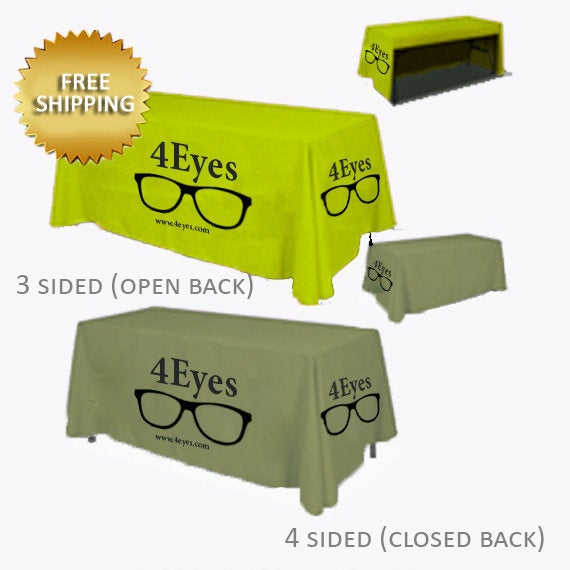 Table runner, Table Custom Cloth with Logo, Company Logo Table Cloth, Custom, Business Table cloth for expos, Custom table cloth for expos