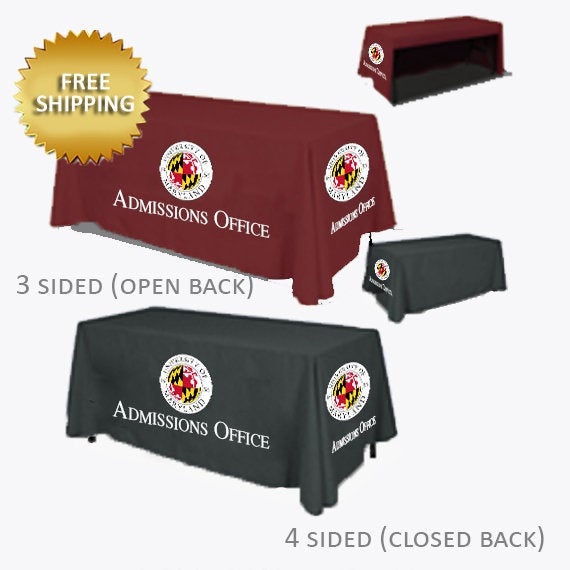 Custom Trade Show Table cloth, Custom table cloth, Table cloth for expos, Custom Table cloth for event, custom table cloth for trade shows