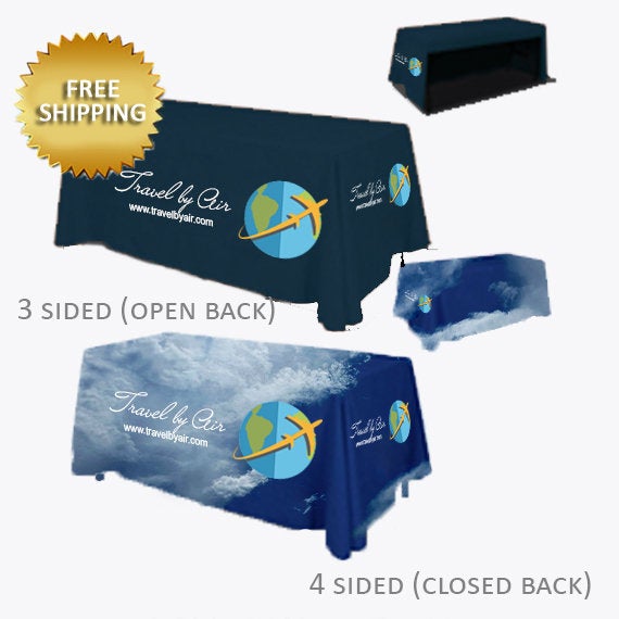 Custom tablecloth for expos, Table runner, Table Custom Cloth with Logo, Company Logo Table Cloth, Custom, Business Table cloth for expos