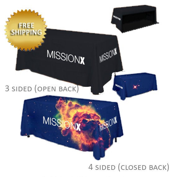 Custom Table Cloth, business table cloth, Trade show table cloths, Retractable banner, Table cloth logo, custom table runner, business cloth