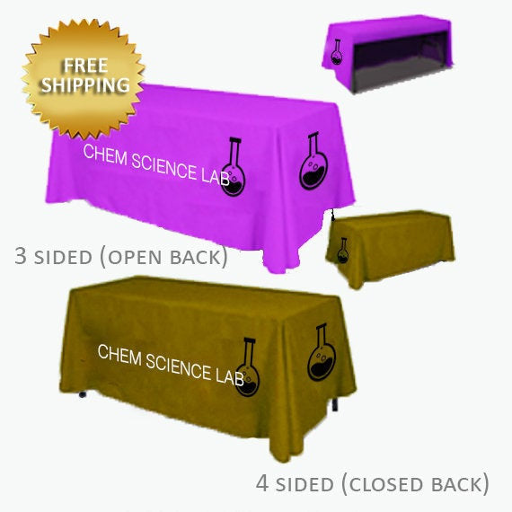 Custom Table Cloth,Trade show table cloths, custom table throw, table runner, Trade show expos,Table decor, table cloth cover, custom table