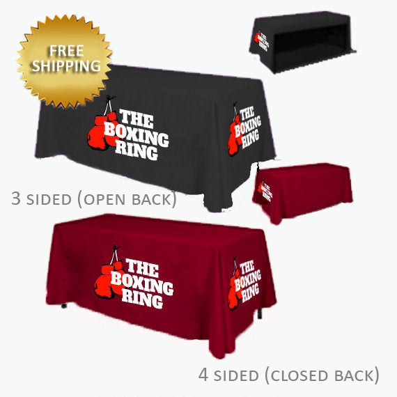 Custom Table Cloth logo, Trade show table cloths, custom table throw, Table cloth logo business, Trade show expos,Table decor, table cloth