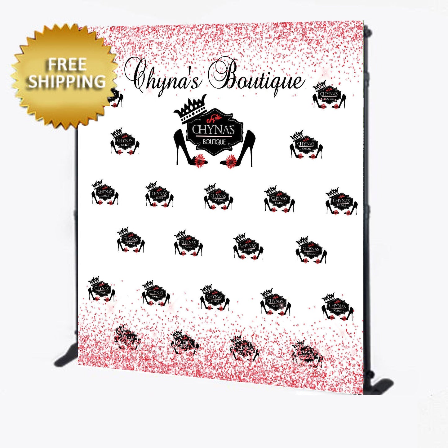 Logo Step and Repeat, Logo backdrop, Step and Repeat Business Event Backdrop, Custom Event Backdrop, Corporate backdrop, Business banner