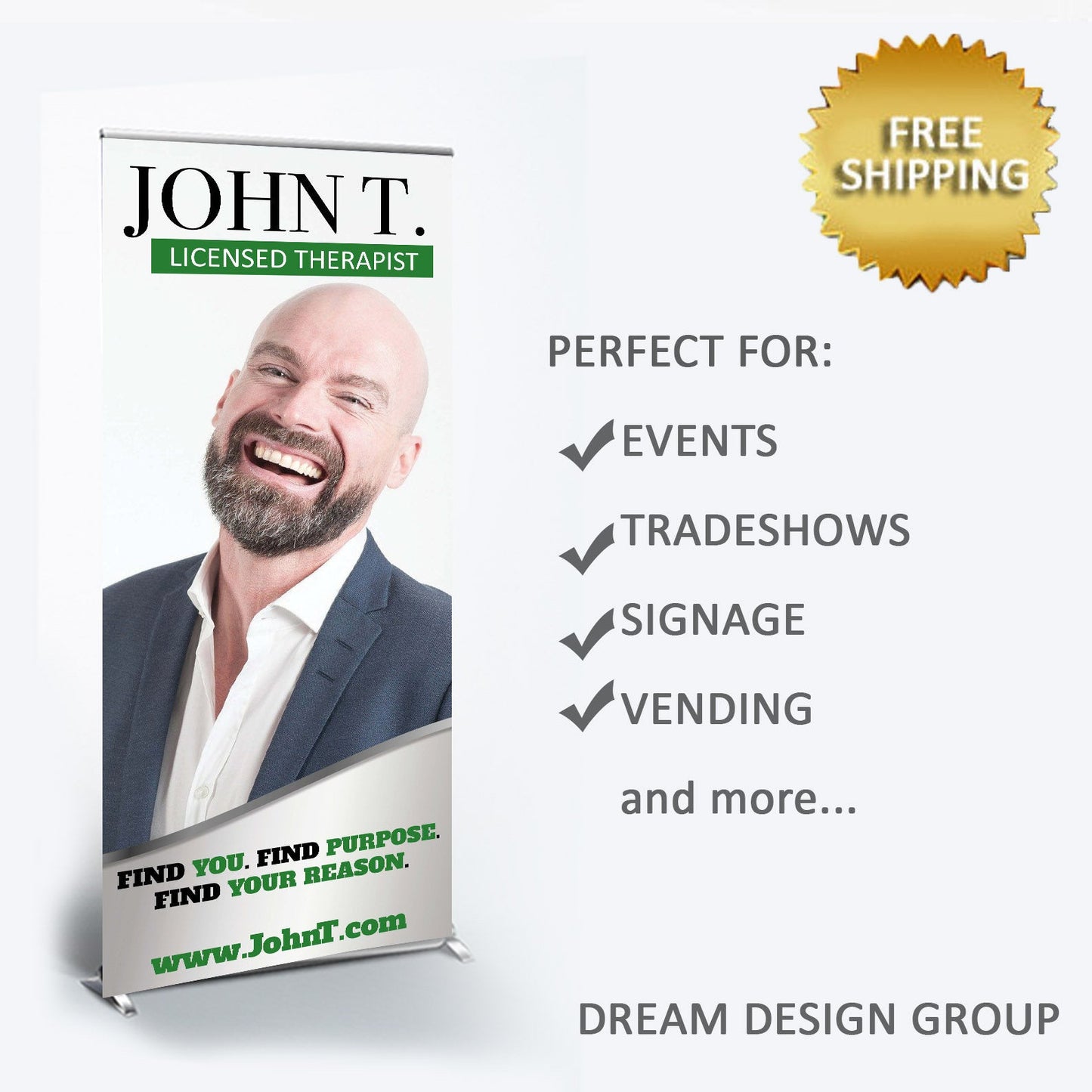 Pop up shop retractable banner