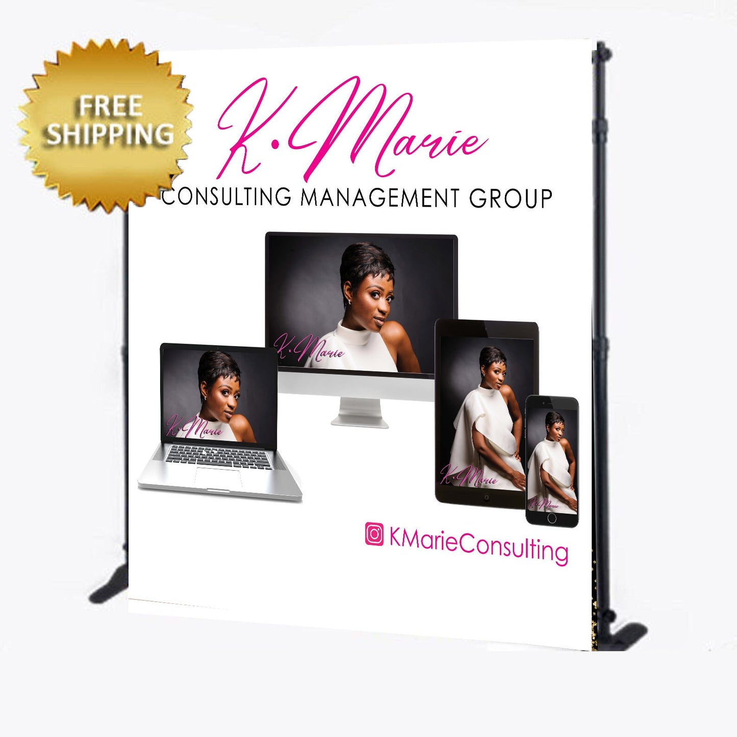Logo backdrop, logo step and repeat, custom logo backdrop, photo backdrop, photo step and repeat, business backdrop, photo banner