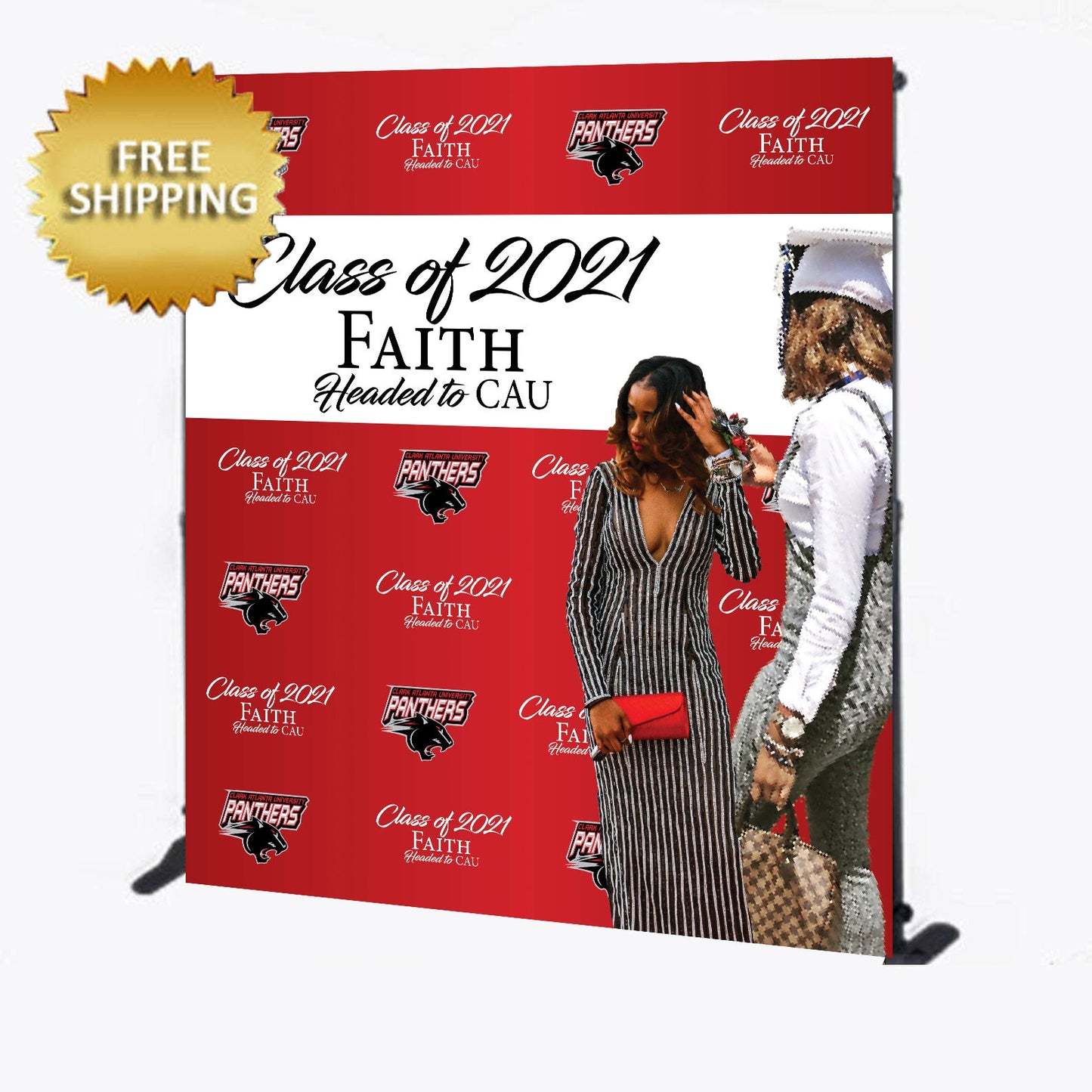 Graduation backdrop, Graduate backdrop, Class of 2021 backdrop, 2021 Graduation Step and Repeat, Photo backdrop, Prom Backdrop