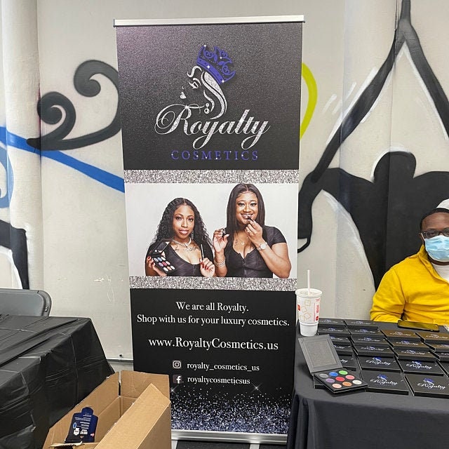 Pop up shop banner, Custom Roll Up Banner Stand, Trade show banner, Business sign, Retractable banner, Social media Retractable banner,photo