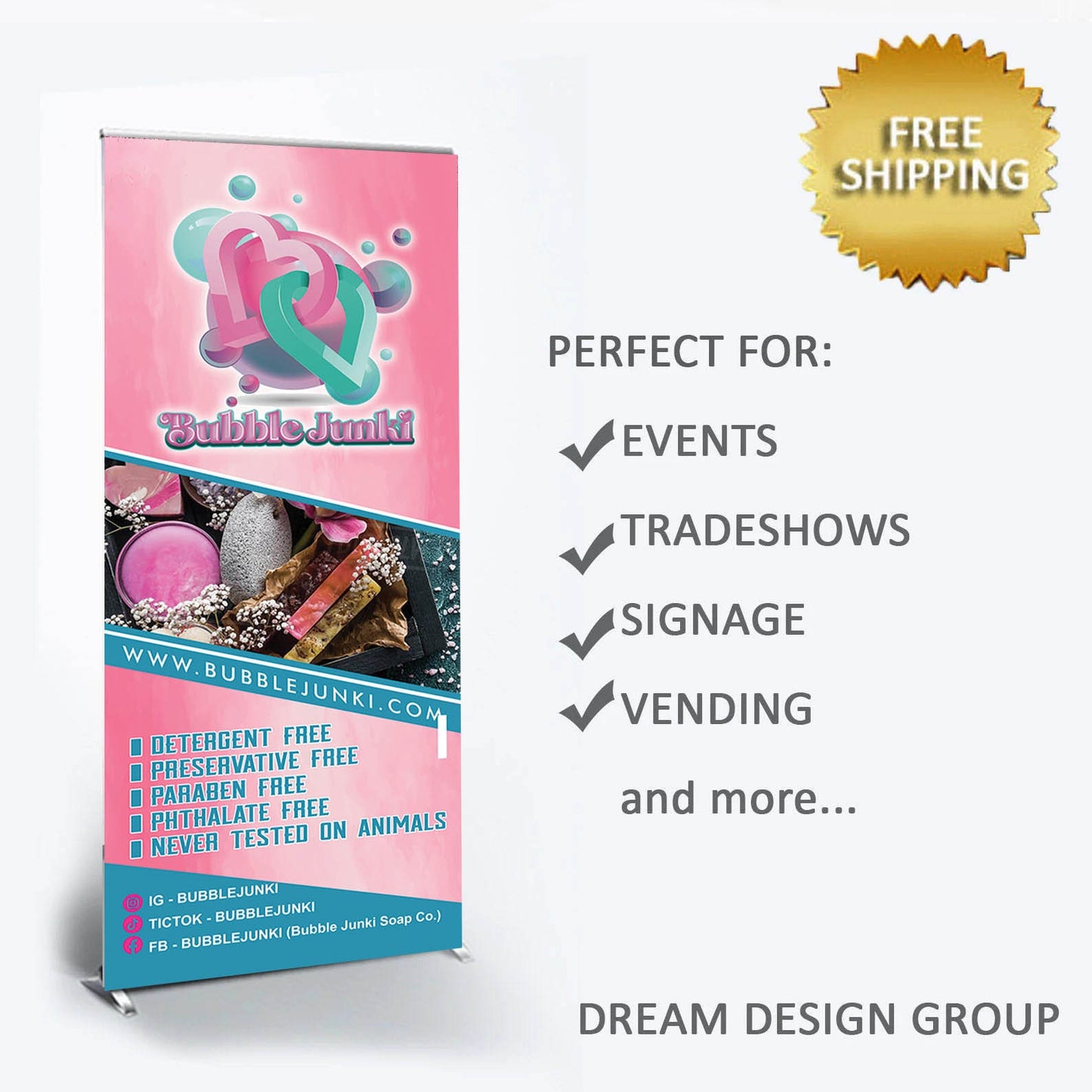 Pop up shop banner, Pop up retractable banner, Custom Roll Up Banner Stand, Trade show banner, Retractable banner, Social media logo banner