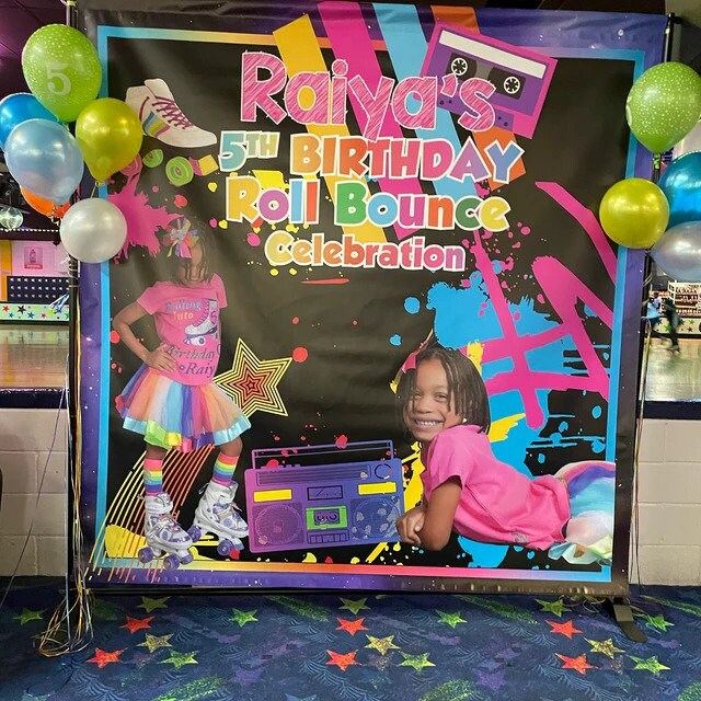 Birthday Floor Decal sticker, Removable sticker, Removable vinyl sticker, Floor Sticker, Birthday backdrop, photo Birthday step and Repeat