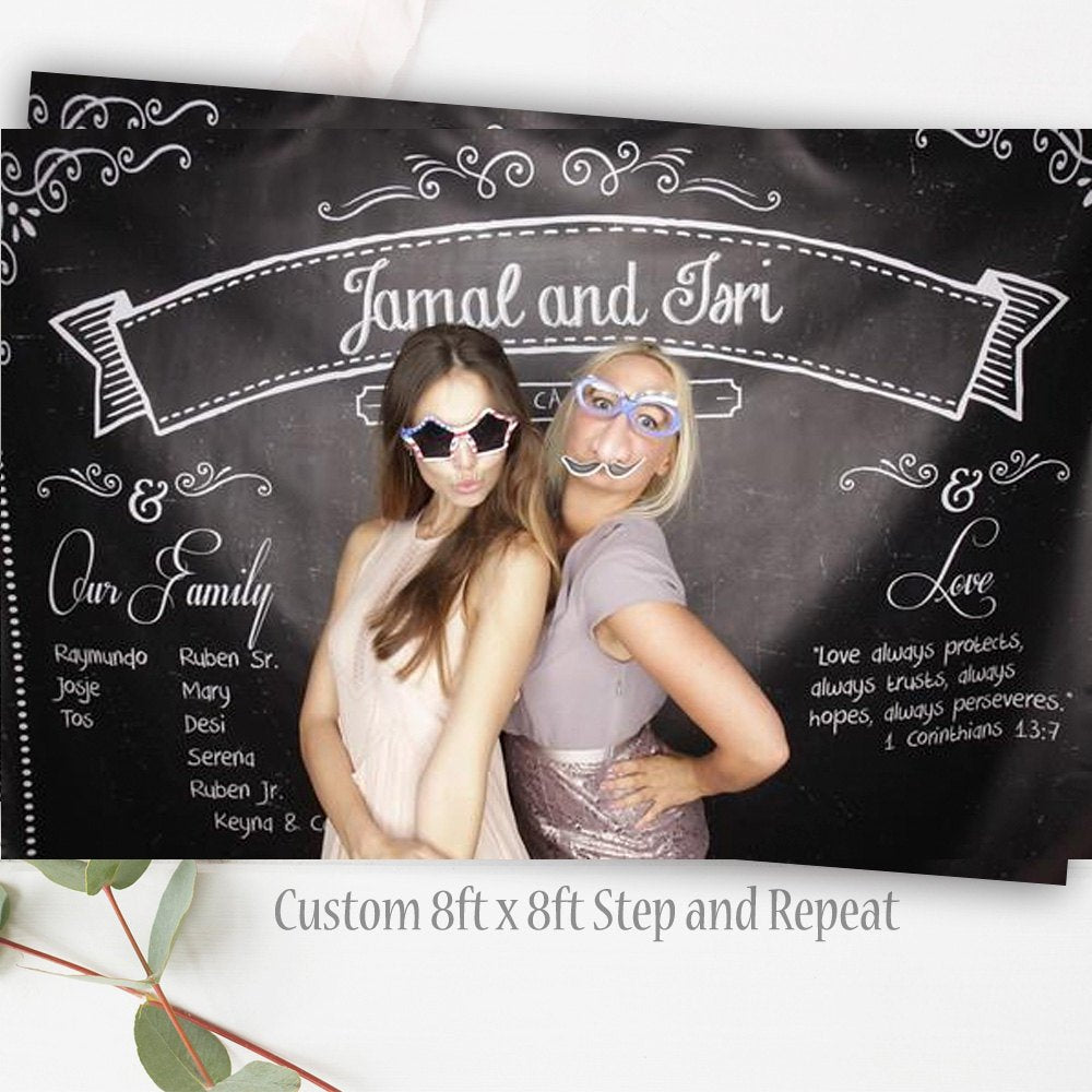 Wedding Photo Booth backdrop, Wedding Step and repeat backdrop, Wedding backdrop, Wedding photo props, Wedding photo booth, rustic wedding