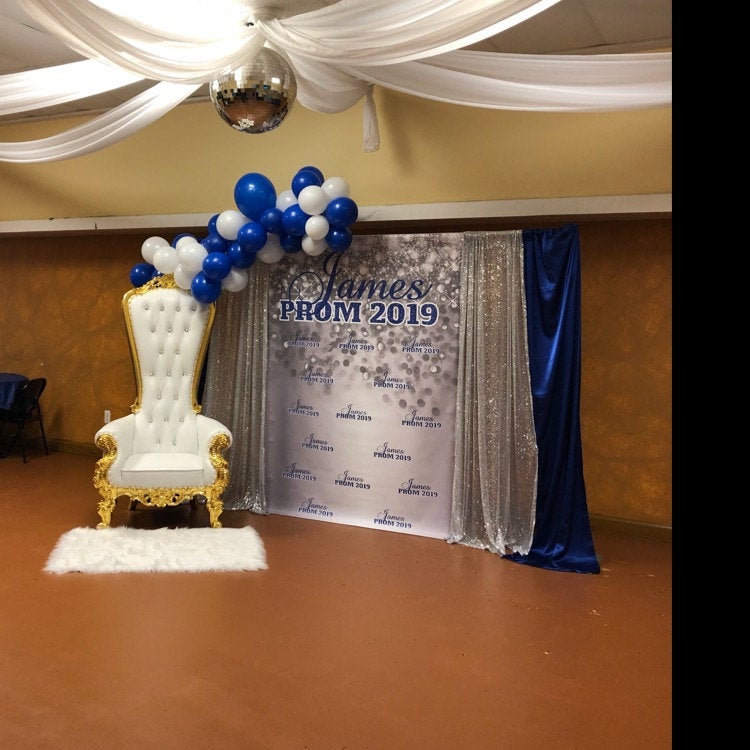 Prom Step and Repeat Backdrop