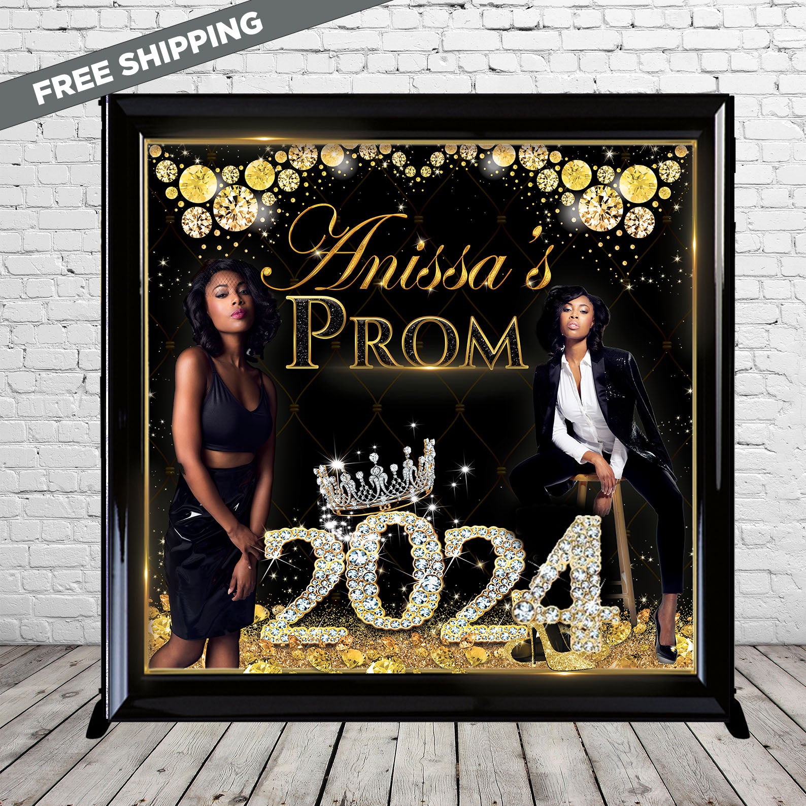 Prom Step and Repeat, Prom Step and Repeat, Prom Backdrop Send Off ...