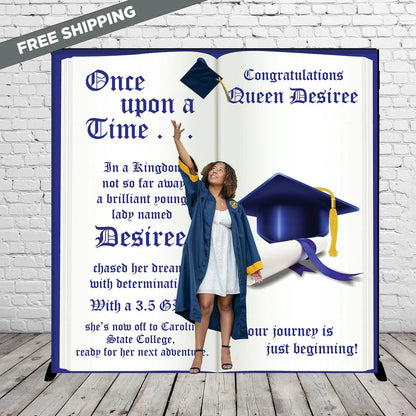 Prom Step and repeat, Once Upon A time Backdrop, Graduation Backdrop
