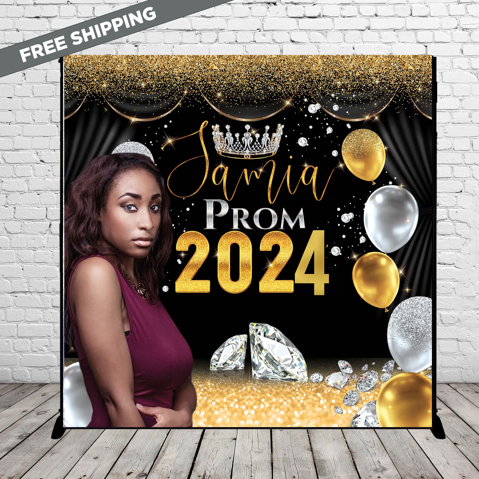 Prom Send Off Backdrop, Prom Backdrop, Prom Step and Repeat – Dream ...