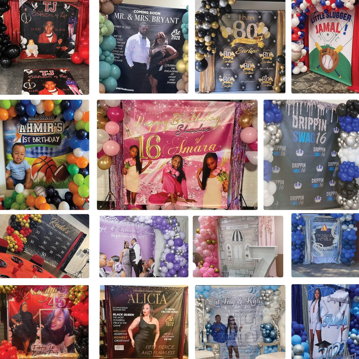 Prom Step Off 2024 Prom Backdrop, Prom Send Off Step and repeat backdrop with photo ...