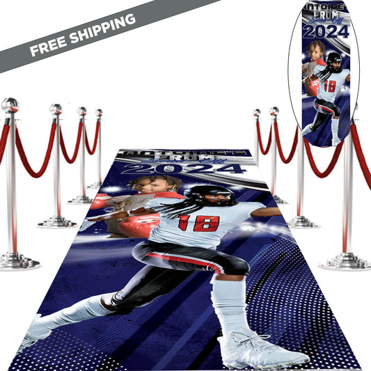 Prom Red Carpet, Custom red carpet, prom backdrop, 3x20 Floor Decal, Removable sticker,Prom Banner, Aisle runner personalized, Prom Send off