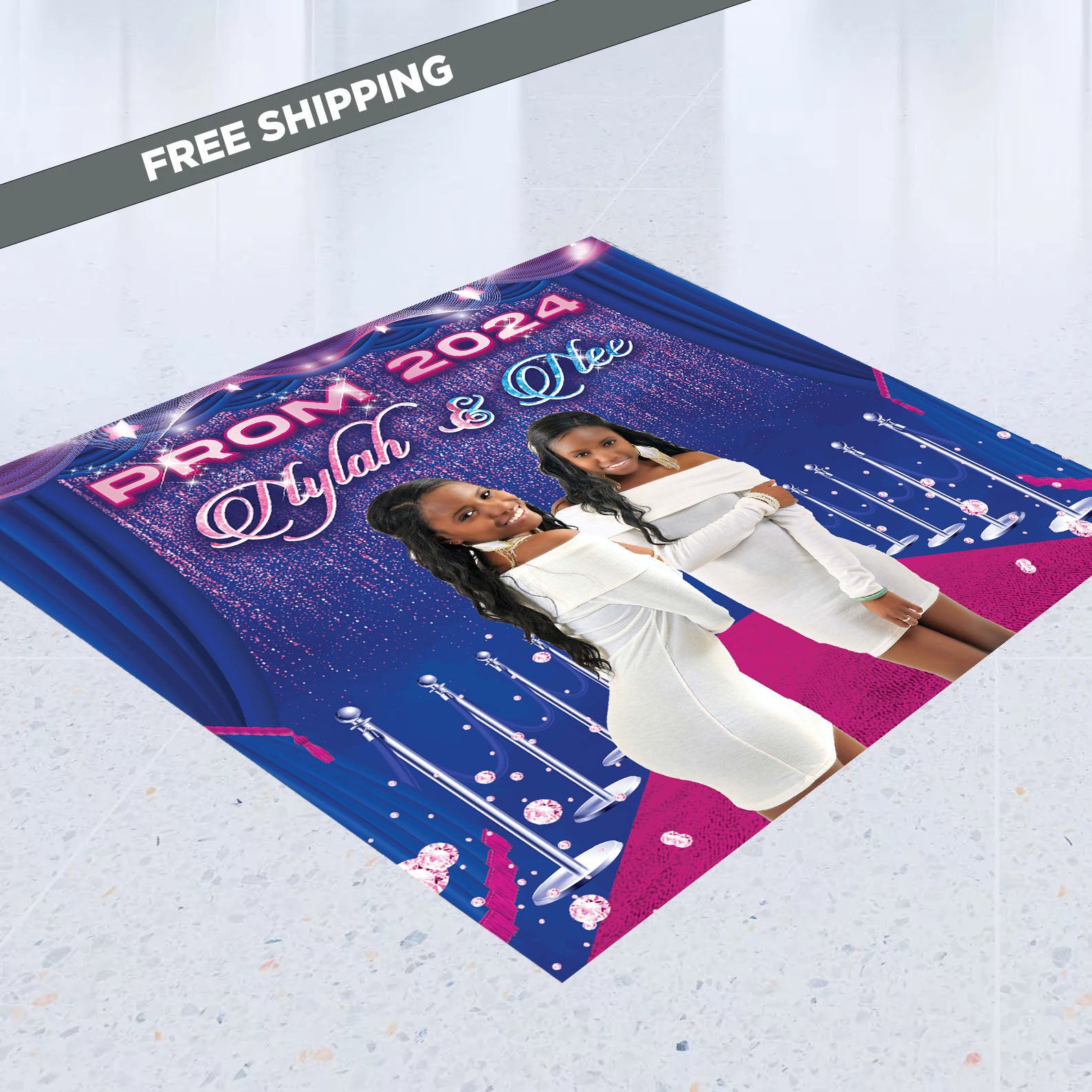 Send Out Sticker Prom send off sticker, Floor Decal sticker, Prom Removable sticker, Re ...