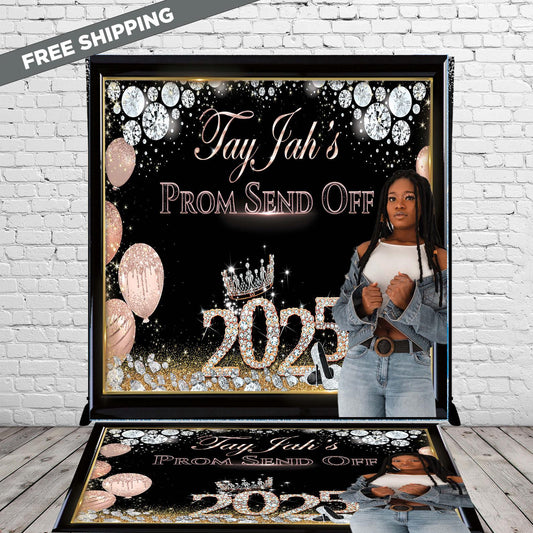 Prom Step Off Backdrop and Decal – Dream Design Group