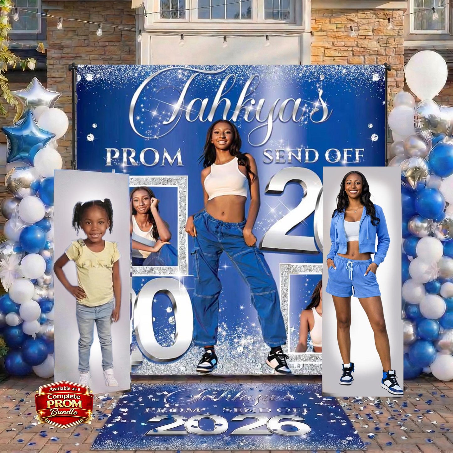 Prom Red Carpet Runner 2026 Prom Decor ideas Prom backdrop Prom Decor Ideas Removable vinyl sticker Personalized Prom WalkwayAisle runner