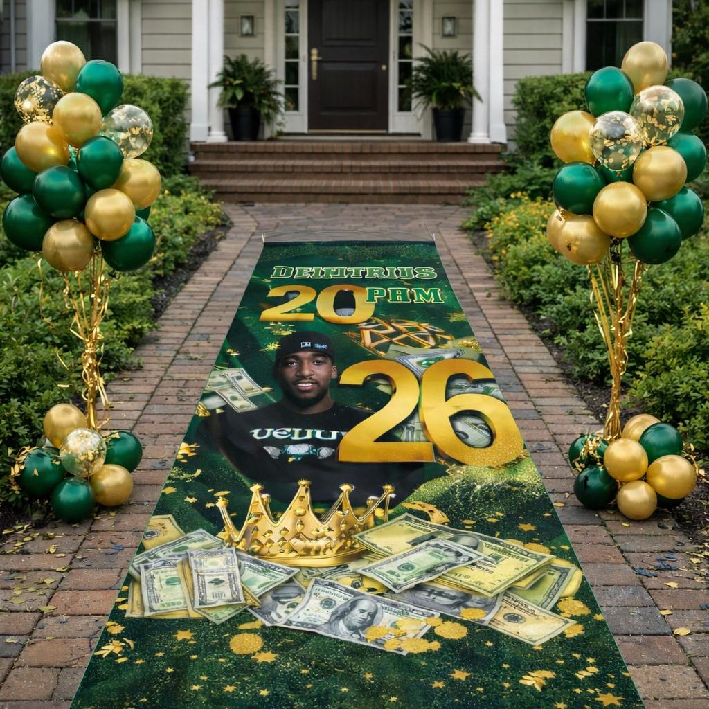 Custom runner photo prom