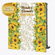 Elegant Sunflower Baby Shower Custom Step and Repeat Backdrop