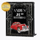 Copy of Silver and Black Art deco with car Theme Party Step and Repeat Backdrop