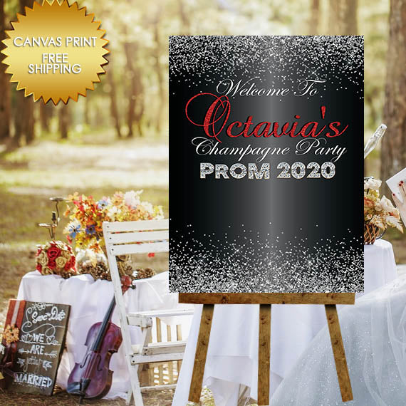 Prom 2020 Custom Welcome Canvas Sign – Dream Design Group