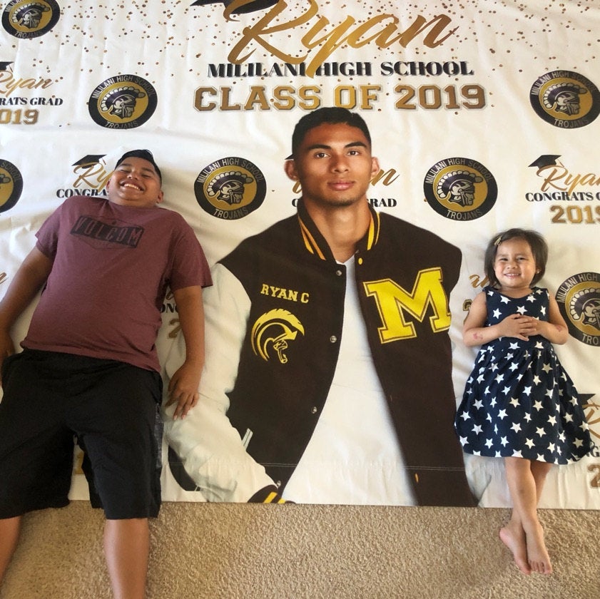 Graduation Class of 2020 Step and Repeat backdrop with Photo