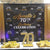 21st Birthday Gold Custom Step and Repeat Backdrop