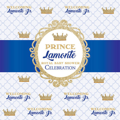 Custom 8X8 Photo Booth backdrop, custom Step and Repeat, Prince photo booth, Royal Prince Step and Repeat, Printable Backdrop, Prom filter