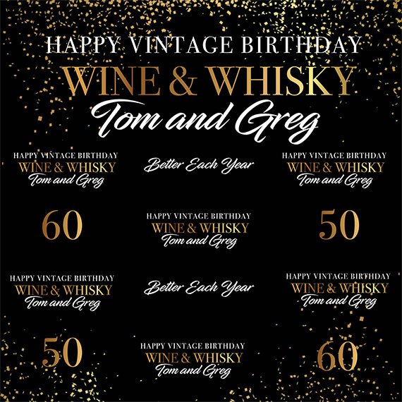 Cigar Photo Booth backdrop, Wine and Whiskey Step and Repeat, 50th Birthday backdrop, 40th Birthday, Cigar, photo booth, Cognac backdrop
