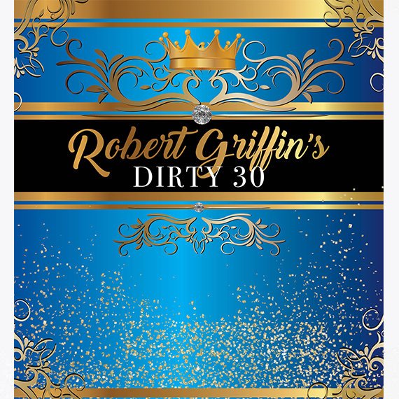 Royal Step and Repeat, Royal Baby Shower, Dirty thirty Step and Repeat, Prince Step and Repeat,  Royal Step and Repeat, Printable Backdrop