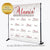 Quinceanera Backdrop, quinceanera Step and Repeat, Quince Step and Repeat, Sweet 16 Backdrop, Photo Props, 30th Birthday backdrop