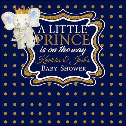 Prince Step and Repeat, Baby Shower Step and Repeat, Royal backdrop, Printable Backdrop, Royal prince backdrop, Little Prince Backdrop